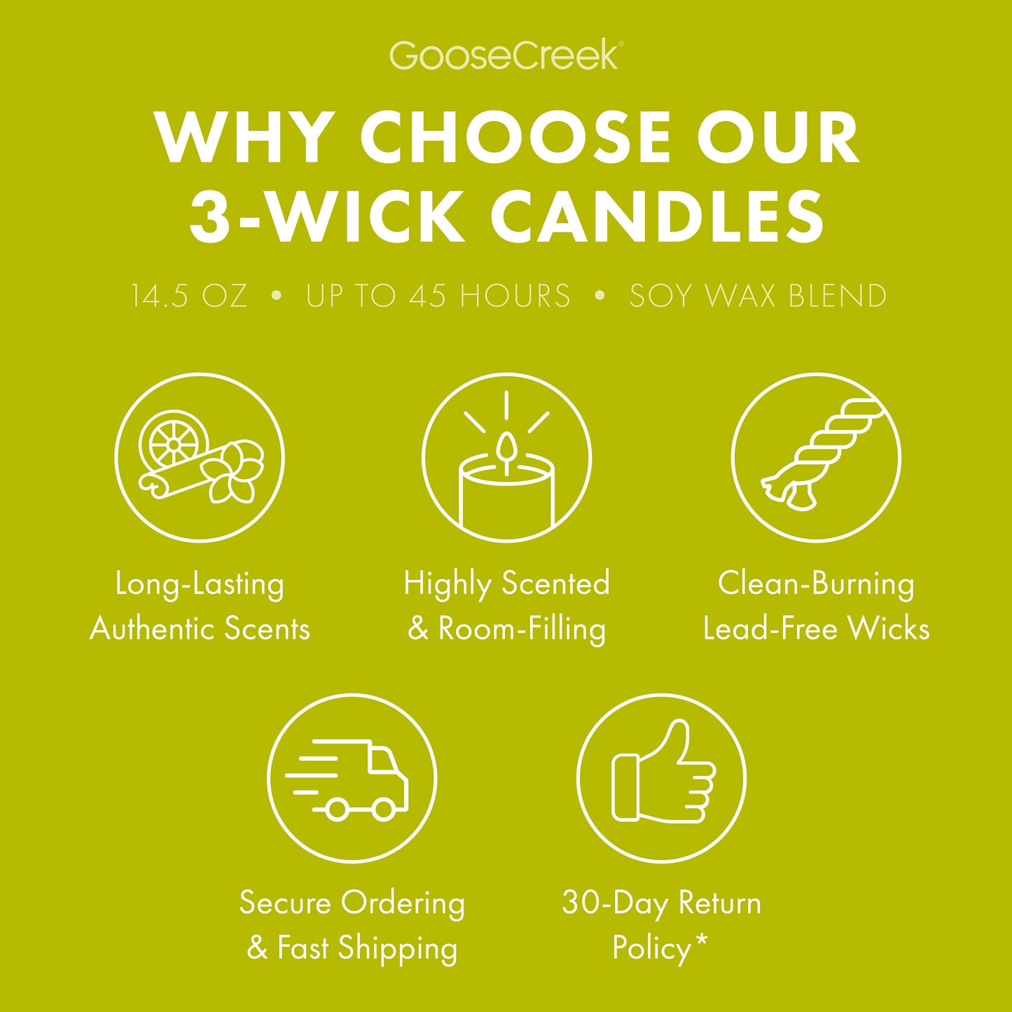 Shoreline Woods 3-Wick Candle