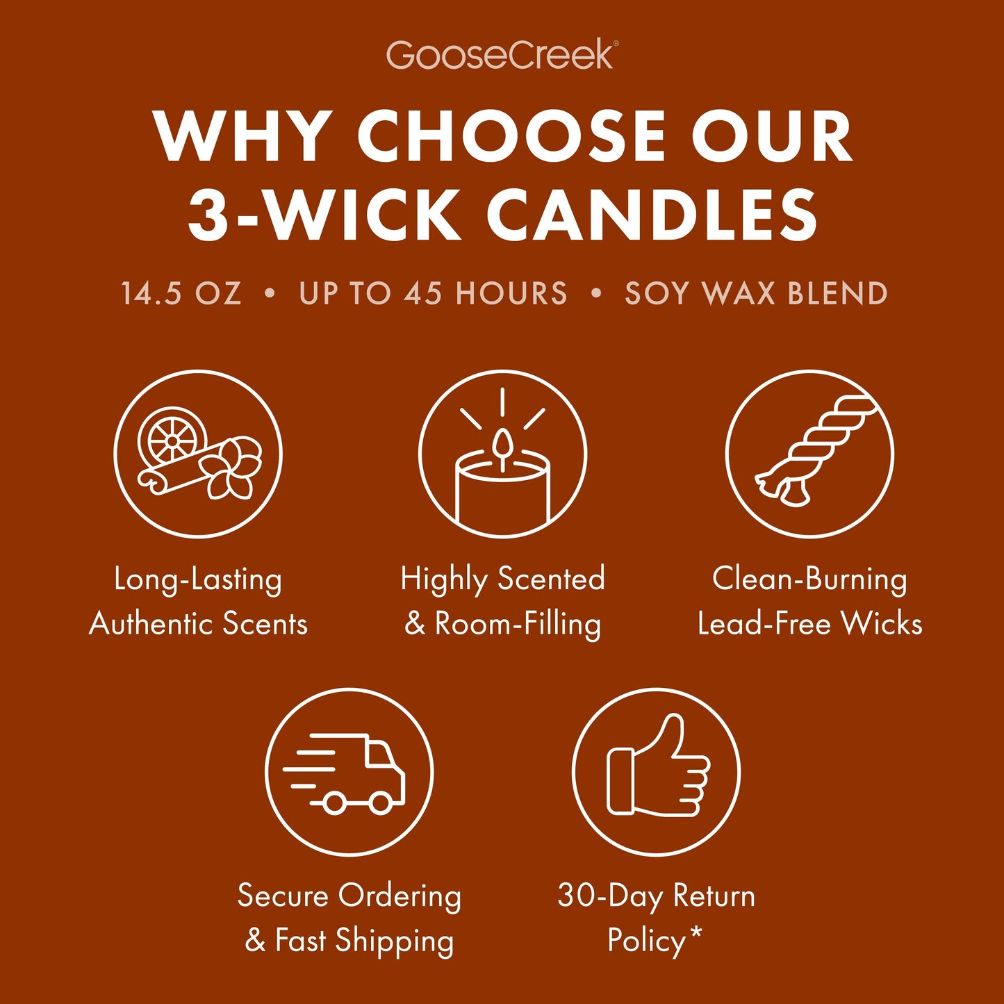 Sparkling Cinnamon 3-Wick Candle
