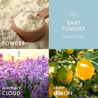 Baby Powder 3-Wick Candle