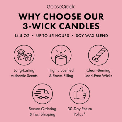 Champagne Bubbles 3-Wick Candle