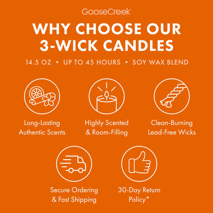 Gathering Leaves 3-Wick Candle