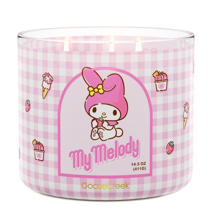My Melody Hello Kitty 3-Wick Candle