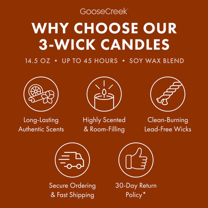 Sparkling Cinnamon 3-Wick Candle