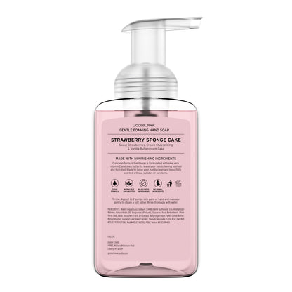 Strawberry Sponge Cake Foaming Hand Soap
